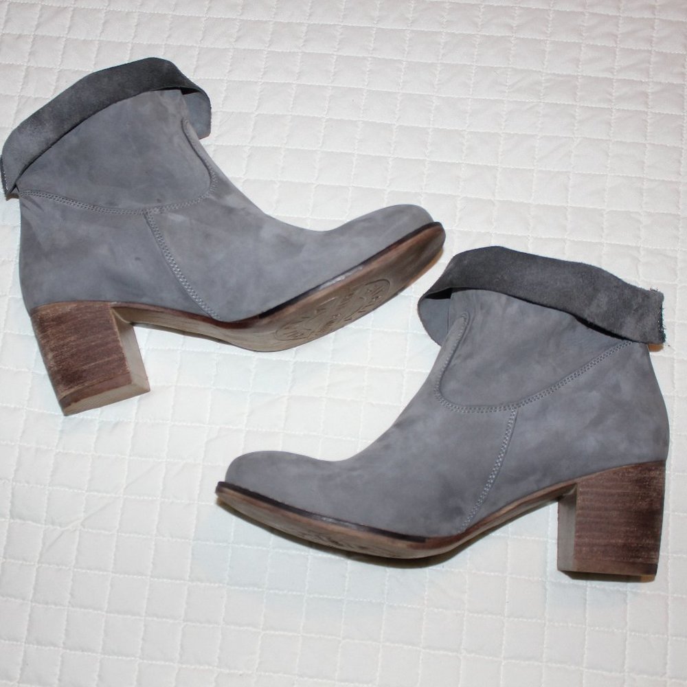 Zapato Fold-Over Leather Boot - Women